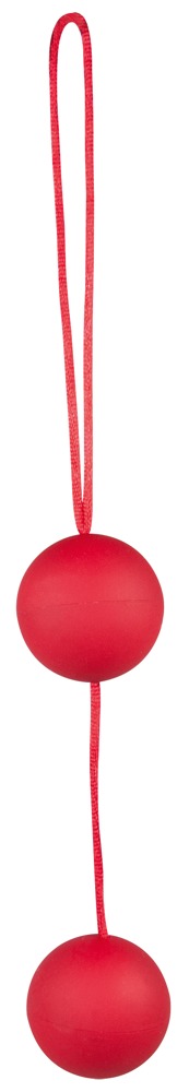 Liebeskugeln „Velvet Red Balls”, 2 Stück, 56 g, Ø 3,5 cm Sex-Spielzeuge online kaufen