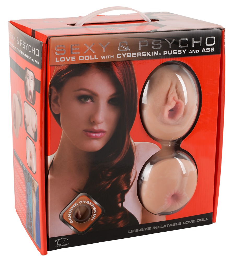 Liebespuppe „Sexy & Psycho“, mit 3D-Gesicht Sex-Spielzeuge online kaufen