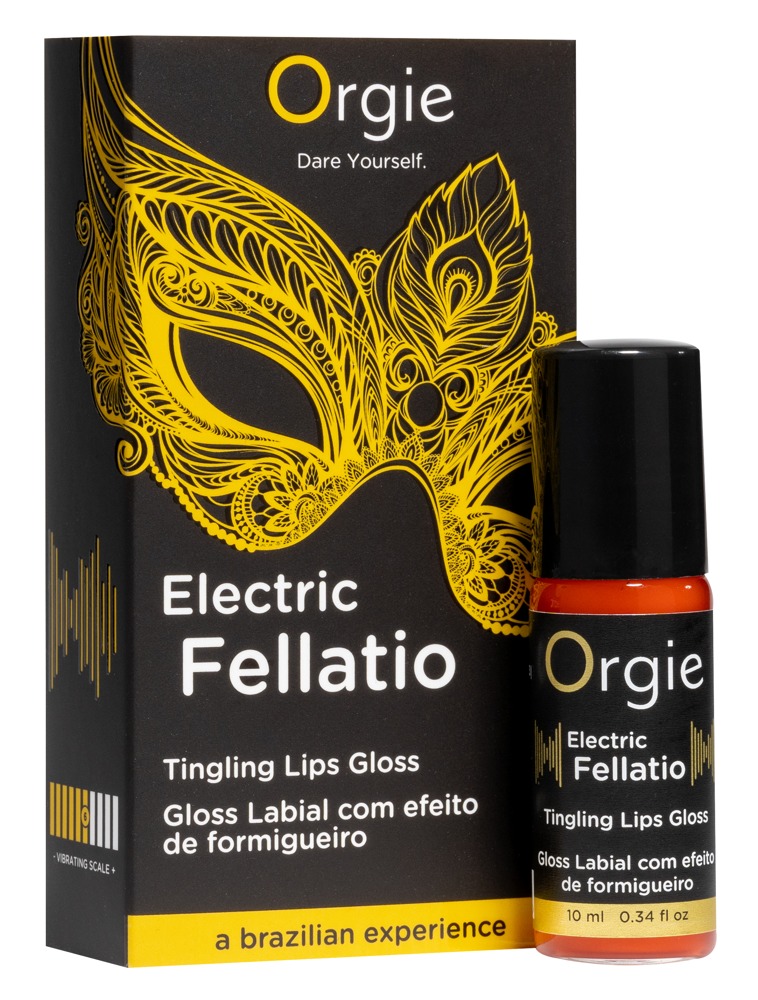 Lipgloss „Electric Fellatio“ für kribbelnde Küsse und elektrisierenden Oralsex Drogerie online kaufen