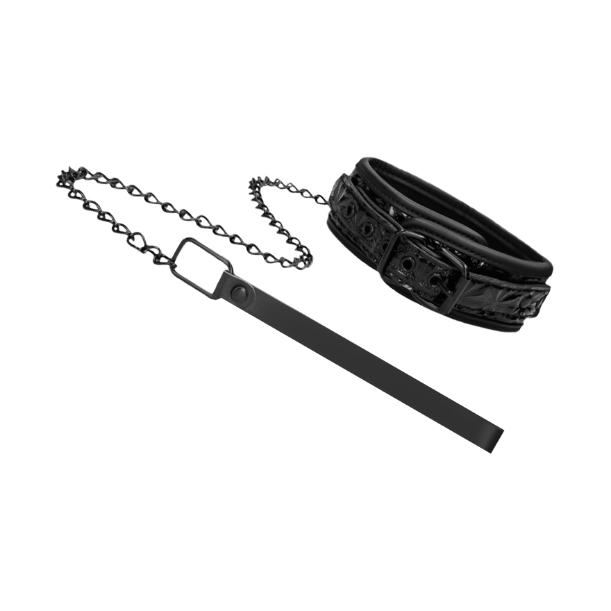 Luxury Collar with Leash BDSM online kaufen