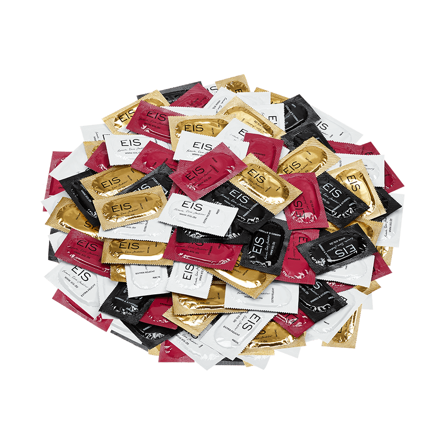 Markenkondome Mix, 100 Stück, 53 mm Drogerie online kaufen Markenkondome Mix, 100 Stück, 53 mm Drogerie online kaufen