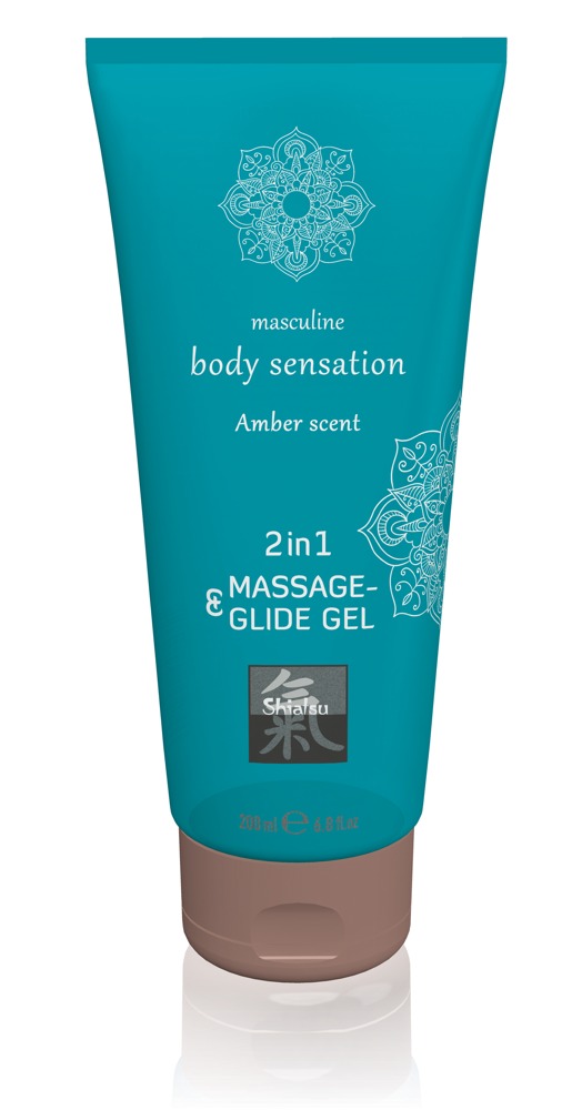 Massage- und Gleitgel „2in1 Amber Scent“, 200 ml Drogerie online kaufen