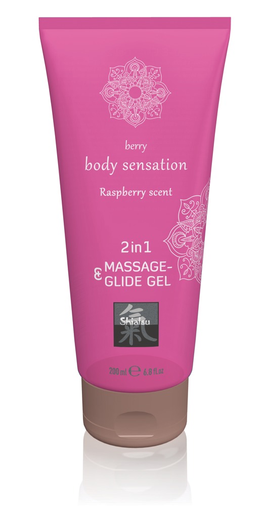 Massage- und Gleitgel „2in1 Raspberry Scent“, 200 ml Drogerie online kaufen
