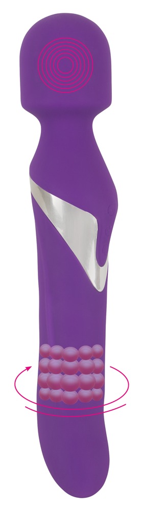Massagestab „Wand & Pearl Vibrator“, beidseitig verwendbar Vibrator online kaufen