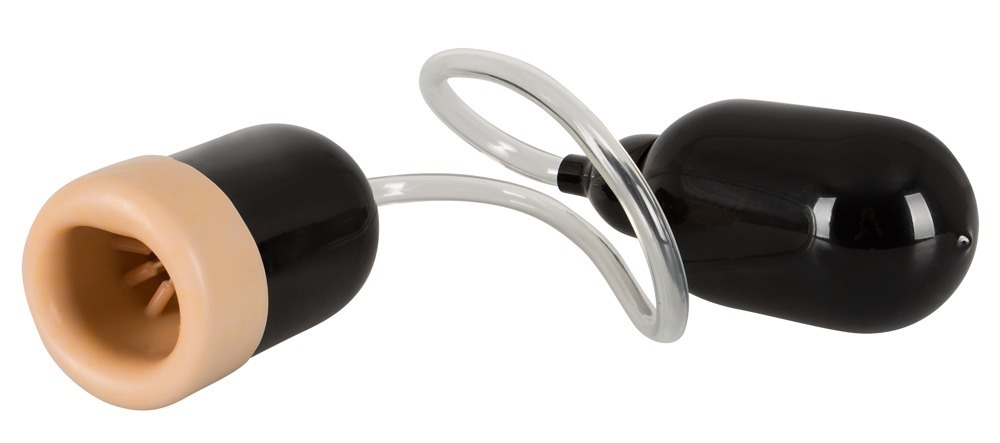 Masturbator „Blow Job Sensation“ mit Pumpball und Noppen Sex-Spielzeuge online kaufen