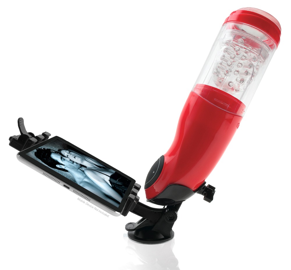 Masturbator „Mega-Bator Mouth“, mit Tablet-Halterung Sex-Spielzeuge online kaufen