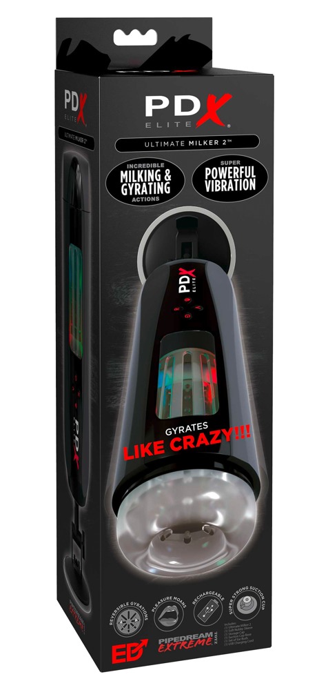 Masturbator "Ultimate Milker 2" mit Melk-Funktion (7 Modi) und Vibration (10 Modi) Sex-Spielzeuge online kaufen