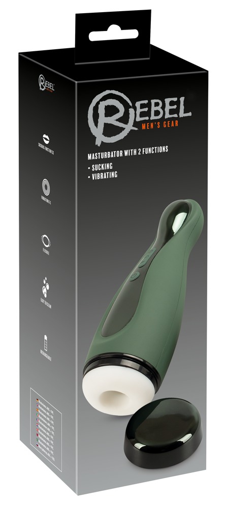 "Masturbator with 2 Functions" mit Saugfunktion und Vibration Sex-Spielzeuge online kaufen