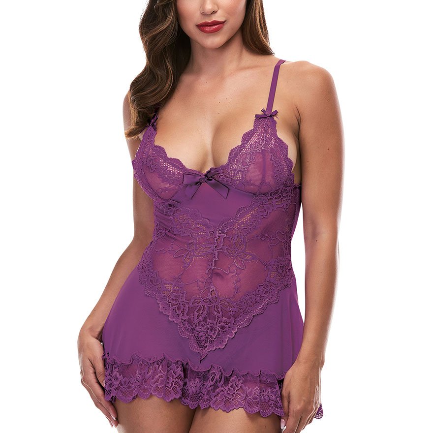 Mini Lace Chemise, 2 Teile Dessous online kaufen