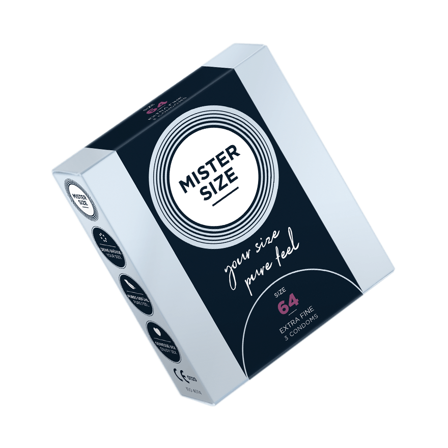 Mister Size 64, 64 mm, 3 Stück Drogerie online kaufen