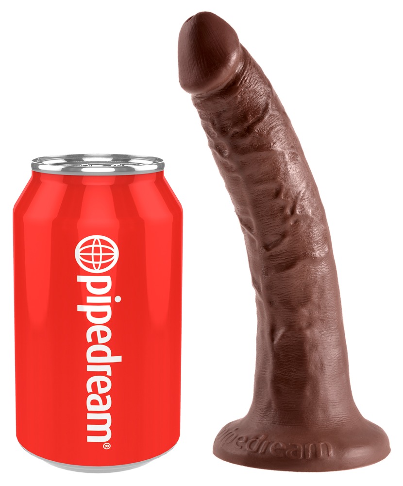 Naturdildo 7" Cock mit Saugfuß Sex-Spielzeuge online kaufen