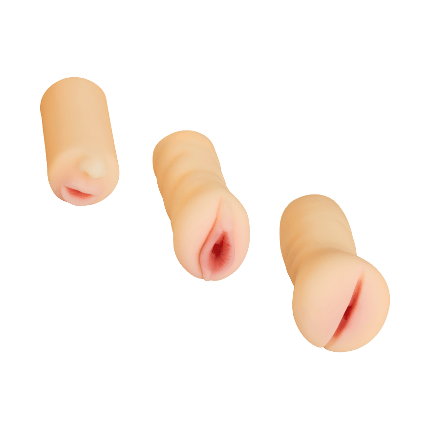 Naturnahes Masturbatoren-Set, 3 Teile Dessous online kaufen