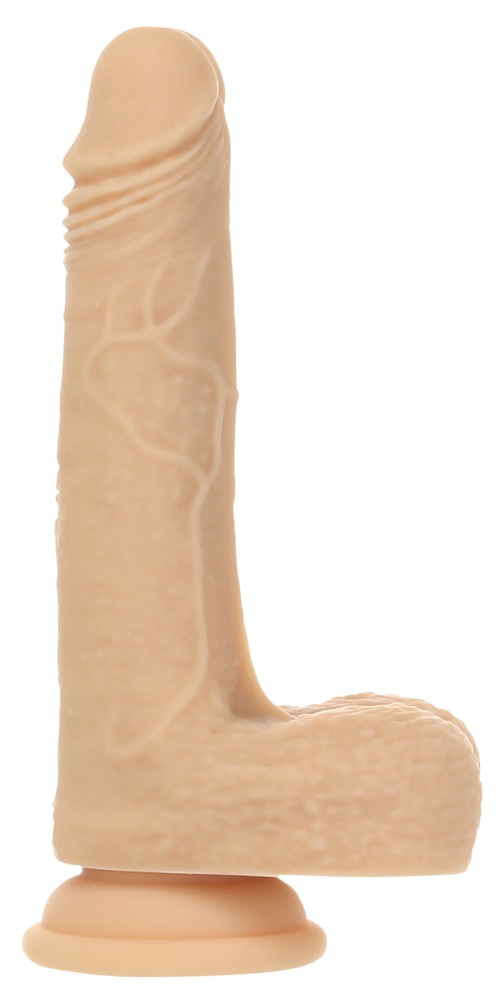 Naturvibrator „7,5" Rotating & Thrusting Vibrating Dong“ mit Saugfuß Vibrator online kaufen