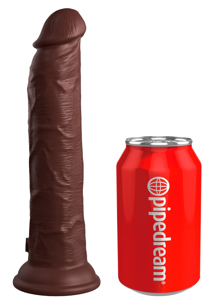 Naturvibrator „9“ Vibrating + Dual Density Silicone Cock with Remote“ Vibrator online kaufen