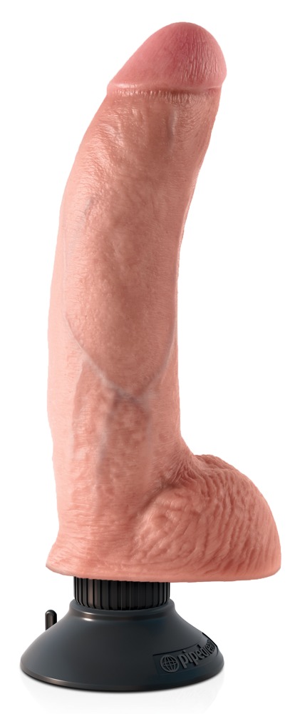 Naturvibrator „9 Zoll Vibrating Cock with Balls“ Vibrator online kaufen