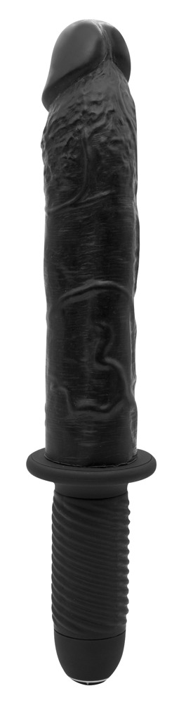 Naturvibrator „Dark Stallions“, 35,2 cm, mit Griff Vibrator online kaufen