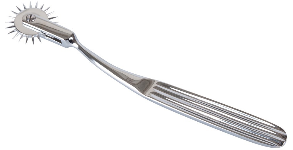 Nervenrad „Pin Wheel“ aus verchromten Messing, Nadelspitzen 5 mm lang Fetisch online kaufen Nervenrad „Pin Wheel“ aus verchromten Messing, Nadelspitzen 5 mm lang Fetisch online kaufen