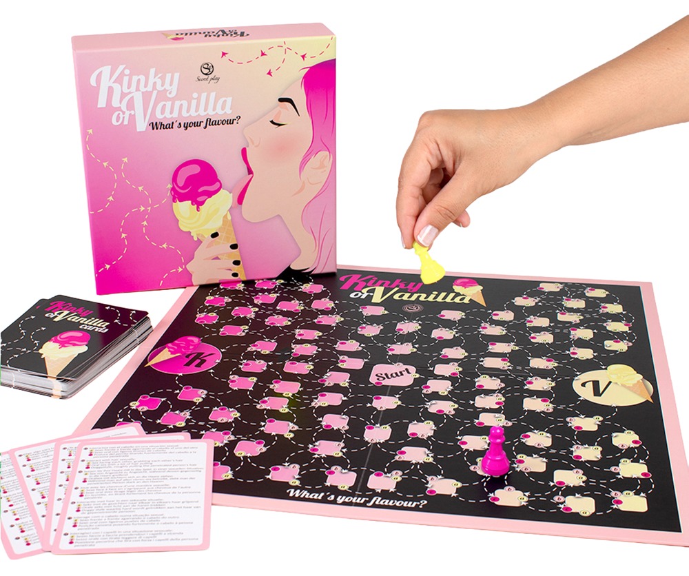 Paarspiel „Kinky or Vanilla“ mit spicy Fragen & Challenges Sonstige Erotikartikel online kaufen