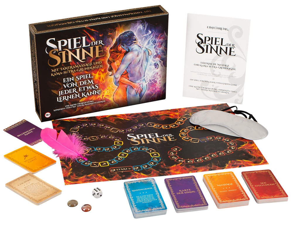 Paarspiel „Spiel der Sinne“ mit viel Zubehör Sonstige Erotikartikel online kaufen Paarspiel „Spiel der Sinne“ mit viel Zubehör Sonstige Erotikartikel online kaufen