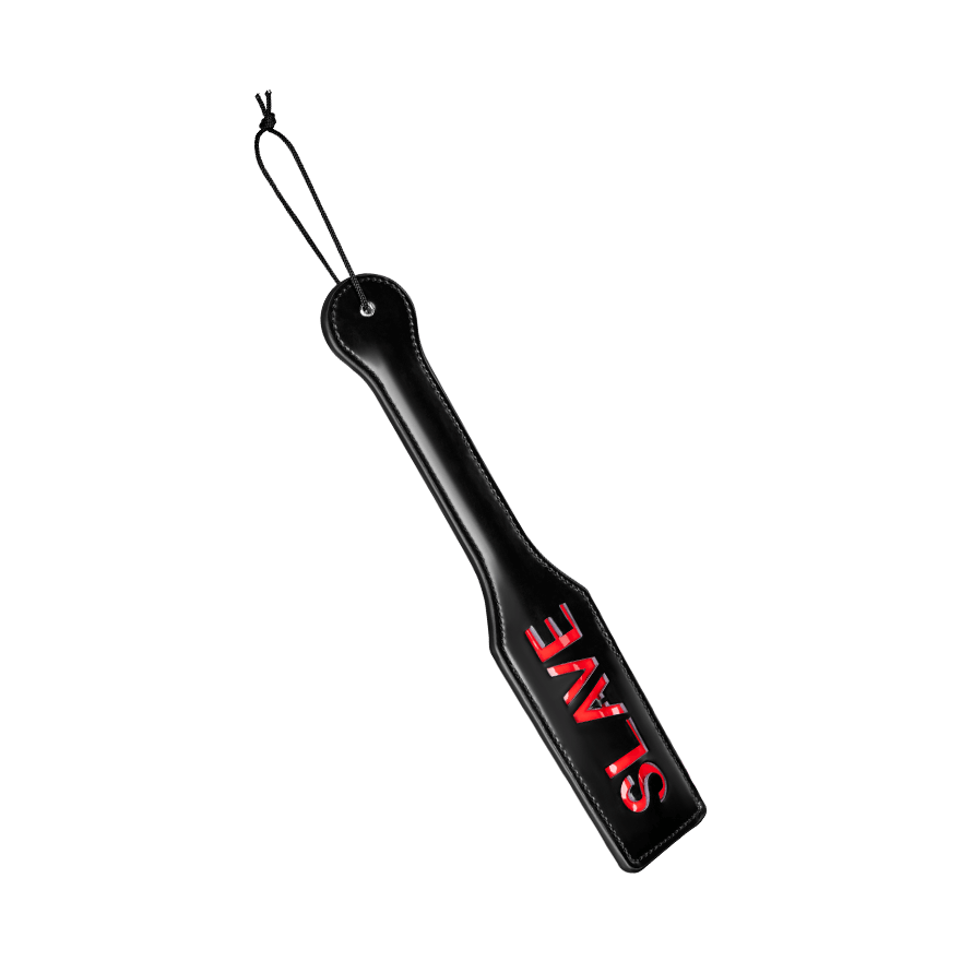 Paddle mit Slave-Schriftzug BDSM online kaufen Paddle mit Slave-Schriftzug BDSM online kaufen
