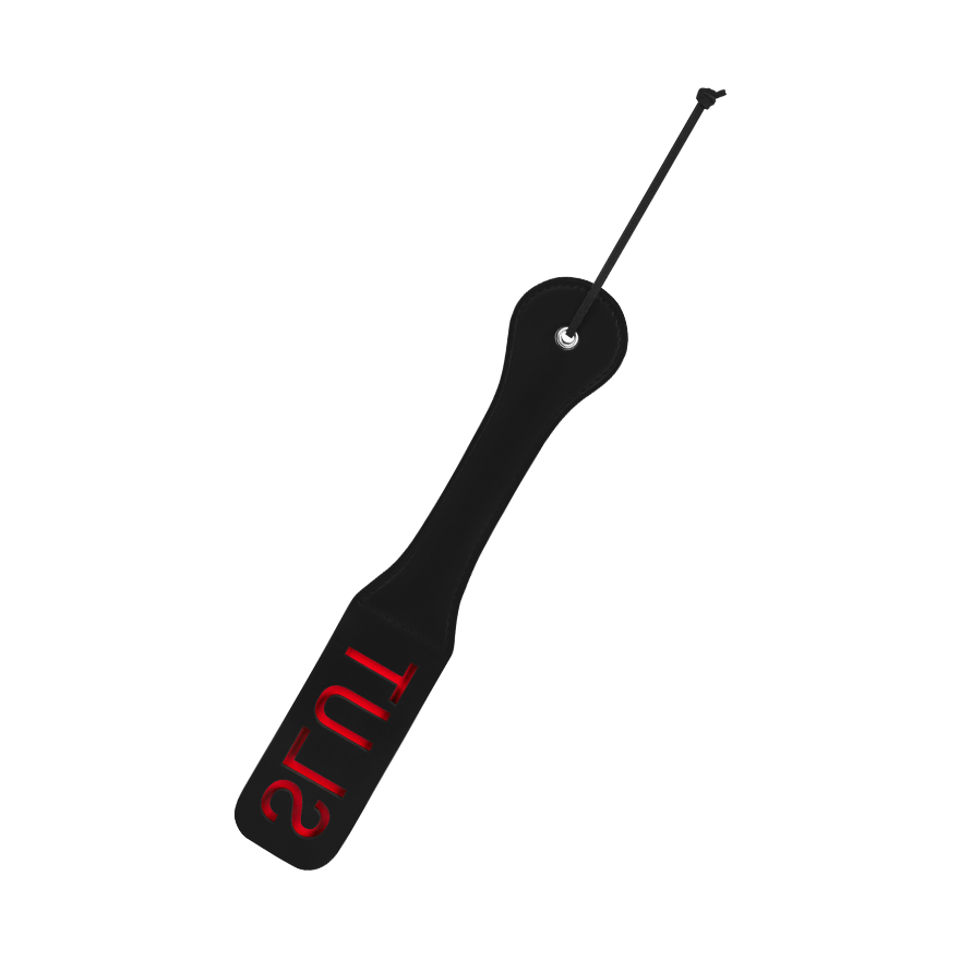 Paddle mit Slut-Aussparung BDSM online kaufen