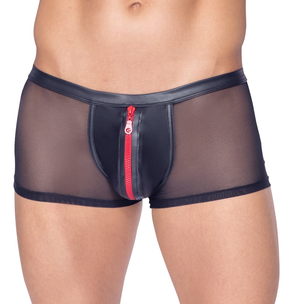 Pants aus Powernet mit Bund und Beutel im Mattlook Dessous online kaufen