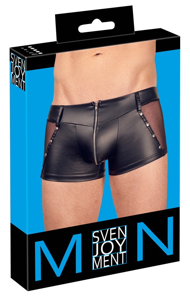 Pants im Mattlook mit seitlichen Netzeinsätzen Dessous online kaufen