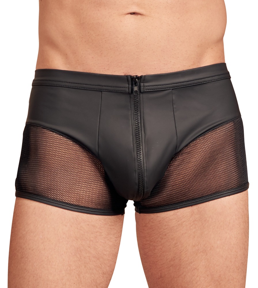 Pants im trendigen Mattlook mit Netz-Einsätzen Dessous online kaufen