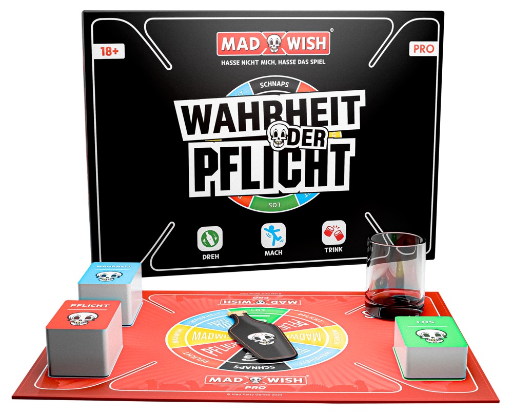 Partyspiel „MadWish Pro Party Game“ für 2–8 Spieler:innen Sonstige Erotikartikel online kaufen