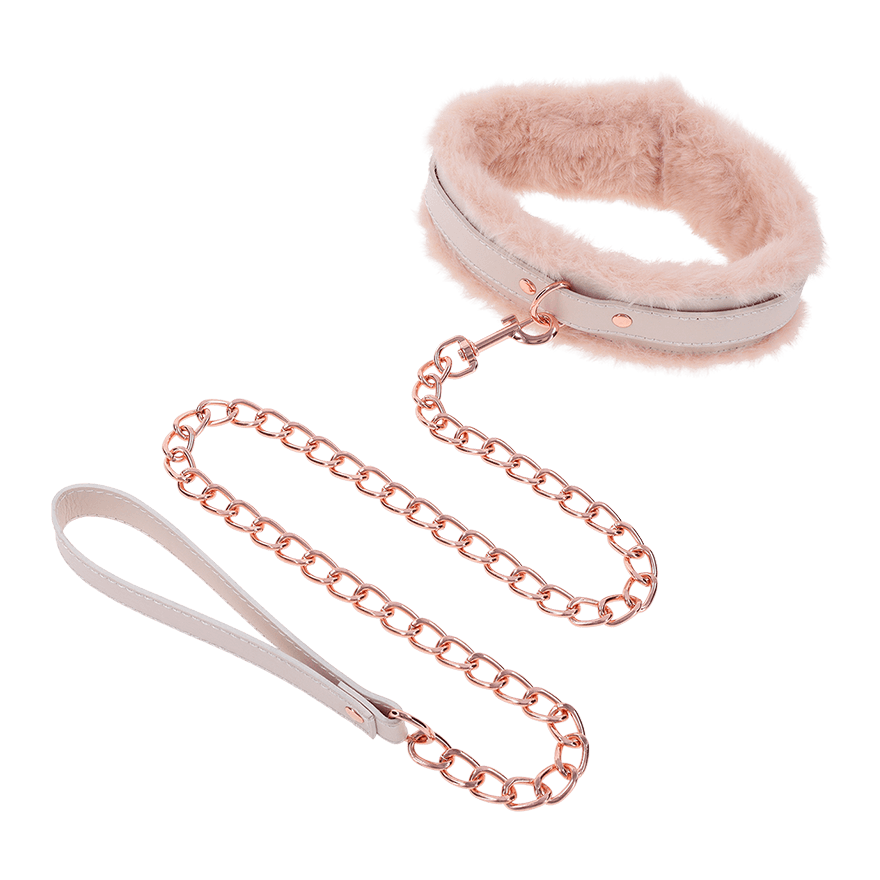 Peaches n CreaMe - Fur Collar & Leash BDSM online kaufen