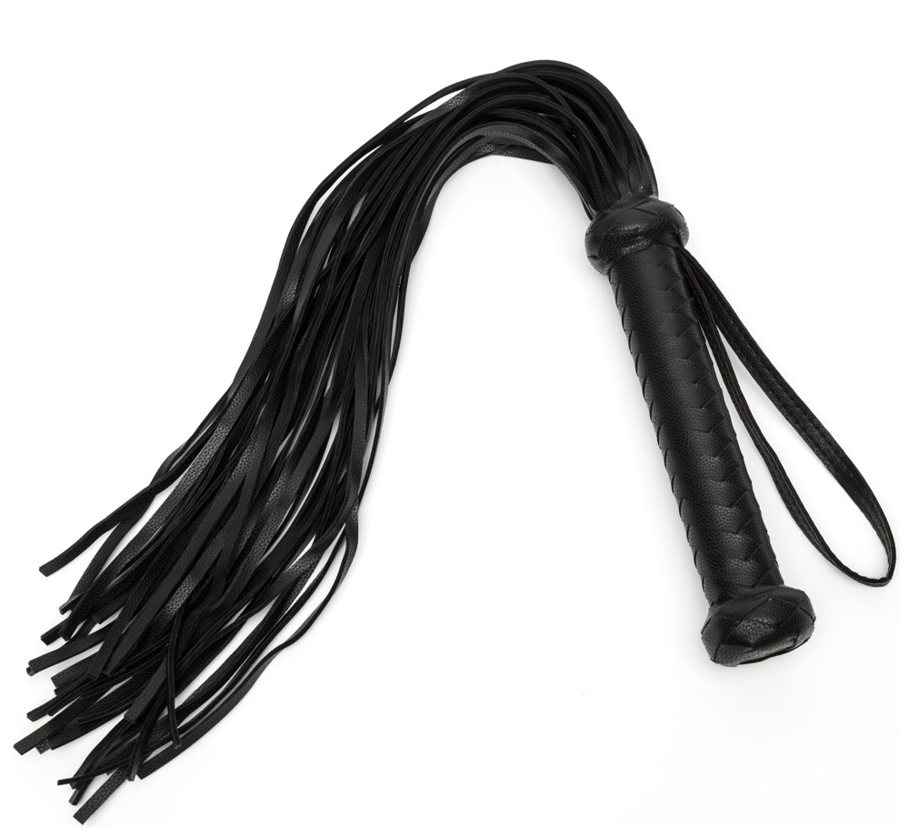 Peitsche „Bound to You Flogger“ aus stilvollem Lederimitat Fetisch online kaufen