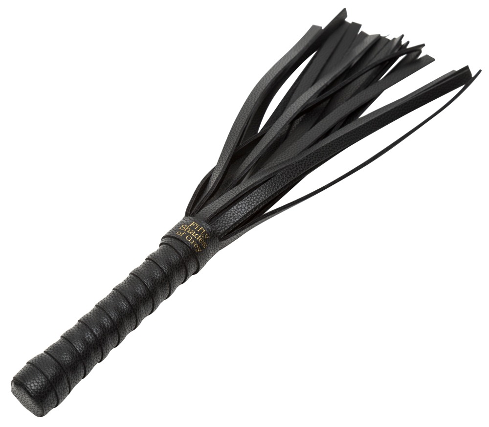 Peitsche „Bound to You Small Flogger“ aus stilvollem Lederimitat Fetisch online kaufen