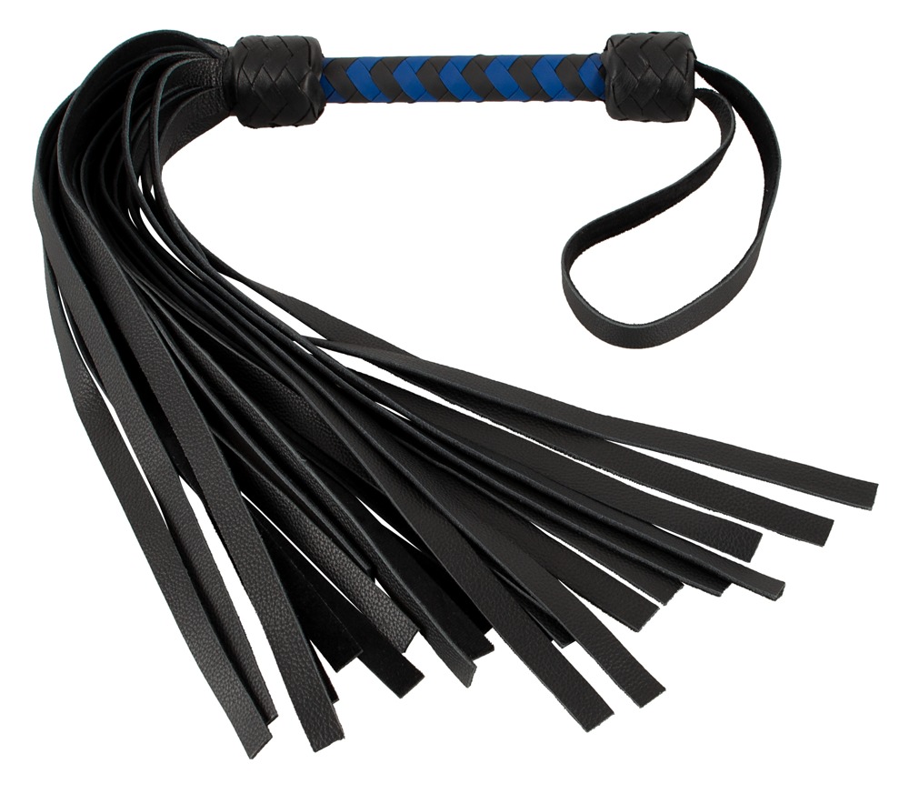 Peitsche „Flogger“ aus Leder, 70 cm Fetisch online kaufen