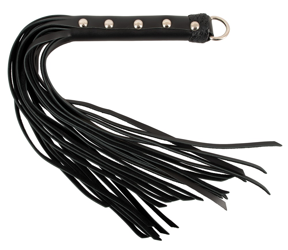 Peitsche „Flogger Beginner“ aus Leder, 52 cm Fetisch online kaufen