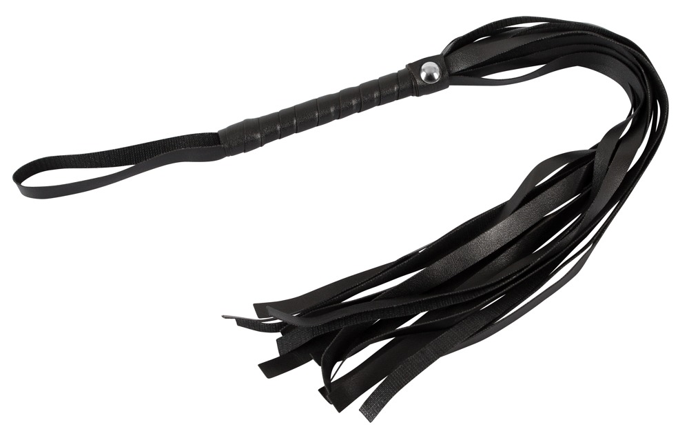Peitsche „Mini-Flogger“, 56 cm, mit weichen Striemen Fetisch online kaufen