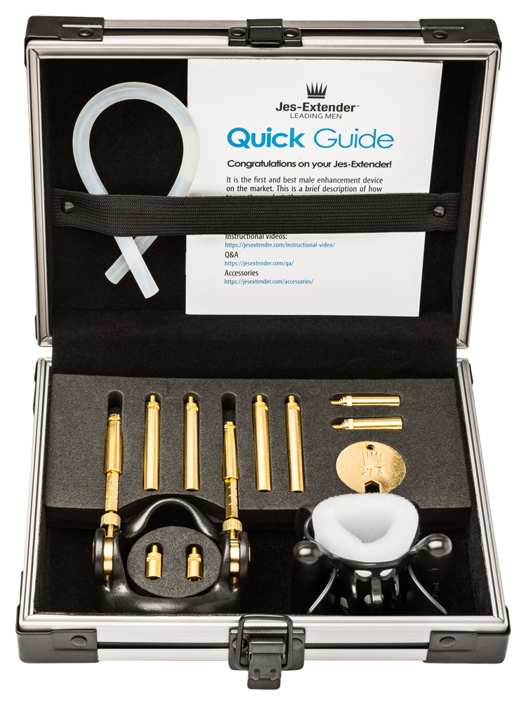 Penis-Expander „Gold Standard“ mit 24-Karat-Goldauflage, für Penisgrößen bis zu 24 cm Sex-Spielzeuge online kaufen Penis-Expander „Gold Standard“ mit 24-Karat-Goldauflage, für Penisgrößen bis zu 24 cm Sex-Spielzeuge online kaufen