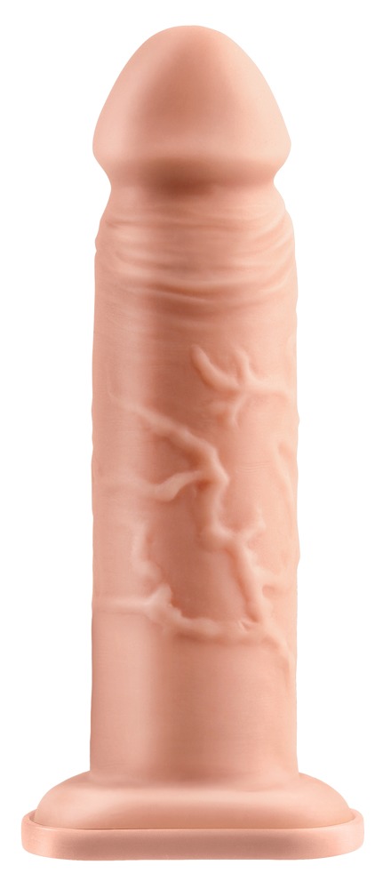 Penishülle „8" Silicone Hollow Extension“, 20 cm, mit Umschnallgurt Sex-Spielzeuge online kaufen