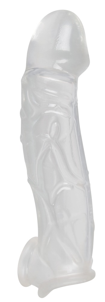 Penishülle „Penis Sleeve with extension and ball ring“ mit Hodenmanschette Sex-Spielzeuge online kaufen Penishülle „Penis Sleeve with extension and ball ring“ mit Hodenmanschette Sex-Spielzeuge online kaufen