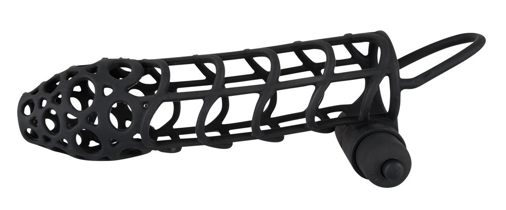 Penishülle „Sleeve with vibration“ mit Hodenring Sex-Spielzeuge online kaufen