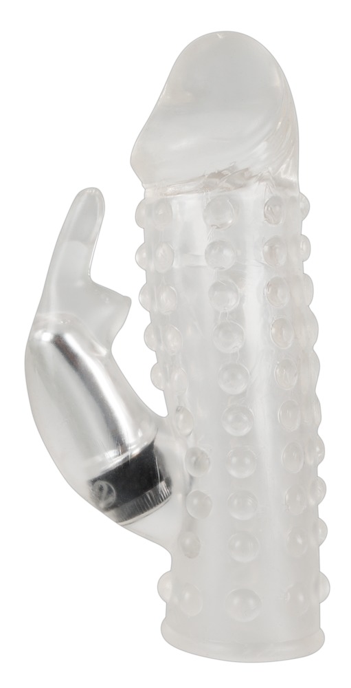 Penishülle „Vibrating XTension with Clit-Rabbit“ mit herausnehmbarem Vibrobullet Sex-Spielzeuge online kaufen Penishülle „Vibrating XTension with Clit-Rabbit“ mit herausnehmbarem Vibrobullet Sex-Spielzeuge online kaufen