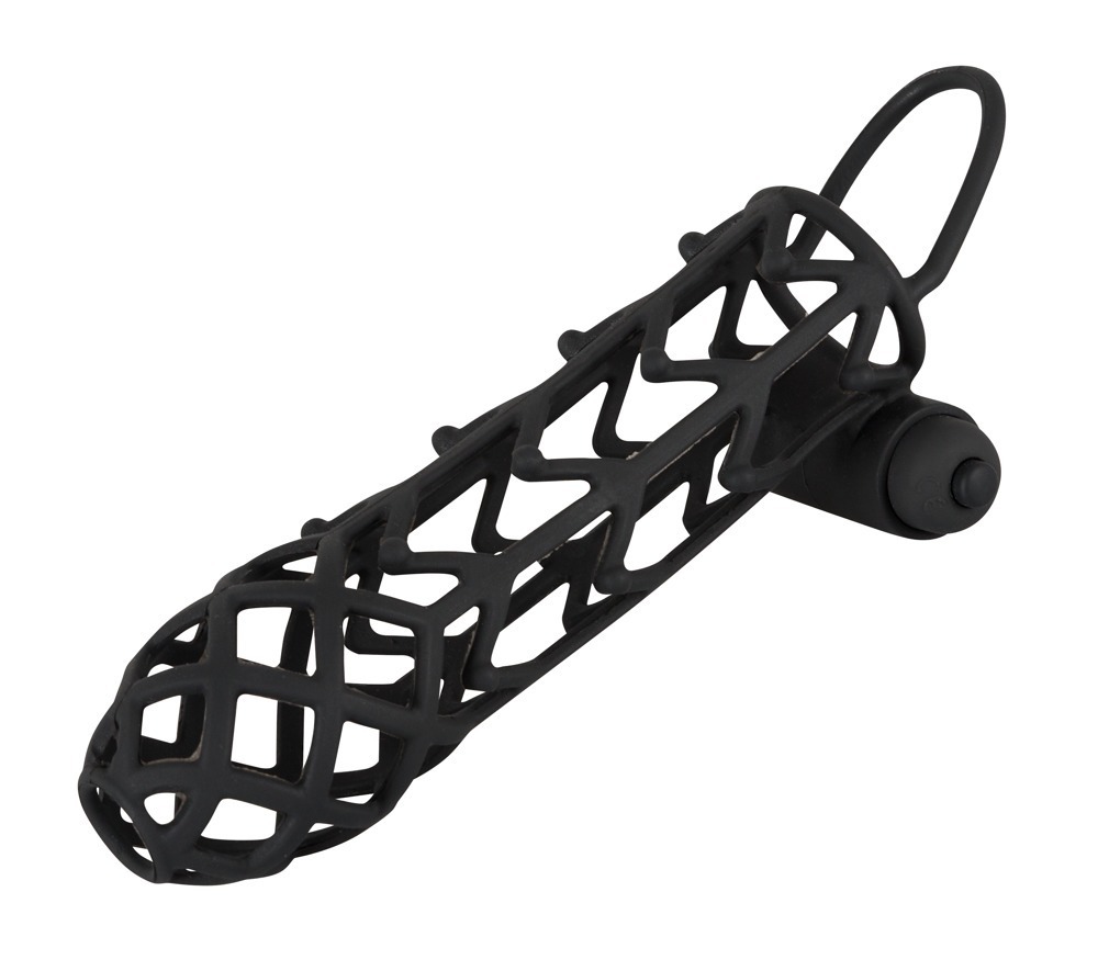 Penishülle „vibro-sleeve“ in Gitter-Optik Sex-Spielzeuge online kaufen