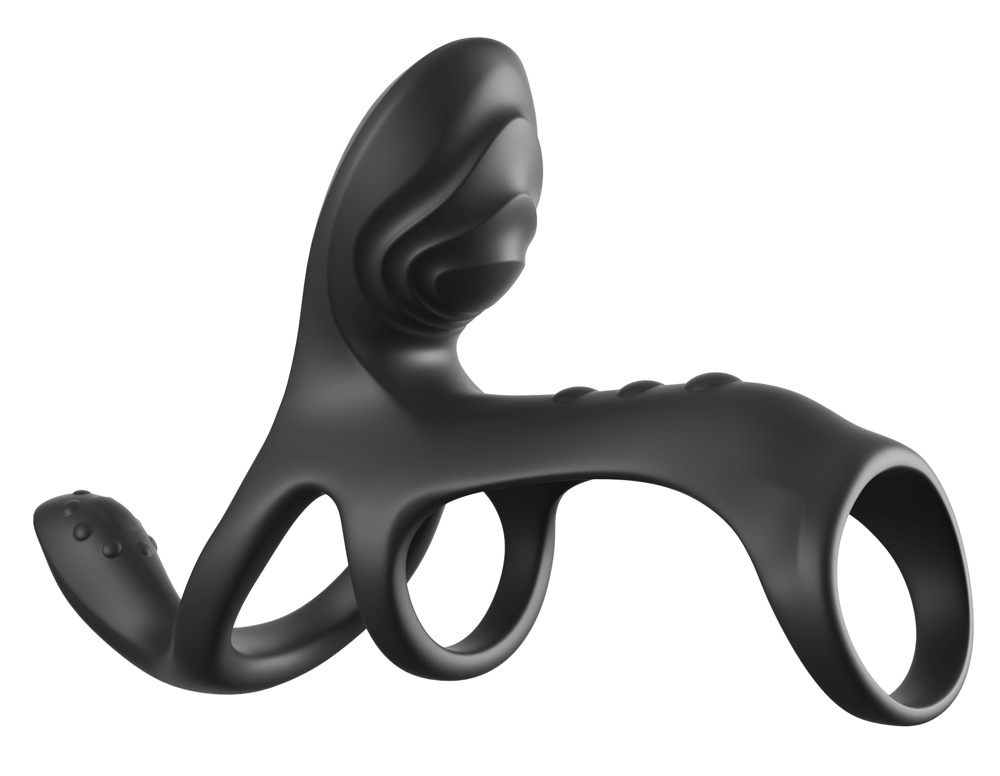 Penismanschette „Ultimate Couples Cage Max“ mit 3-fach-Vibration Sonstige Erotikartikel online kaufen