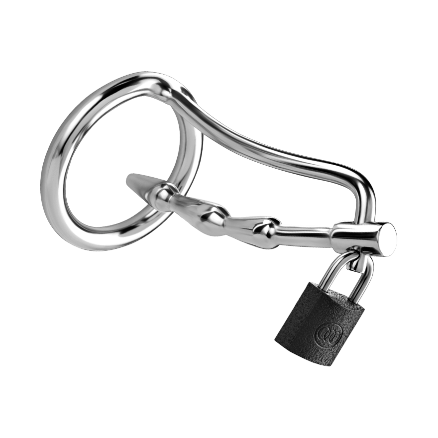 Penisplug mit Schloss, 10,5cm BDSM online kaufen Penisplug mit Schloss, 10,5cm BDSM online kaufen