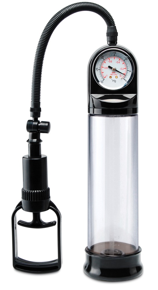 Penispumpe „Accu-Meter Power Pump“, mit Druckmesser Sex-Spielzeuge online kaufen Penispumpe „Accu-Meter Power Pump“, mit Druckmesser Sex-Spielzeuge online kaufen