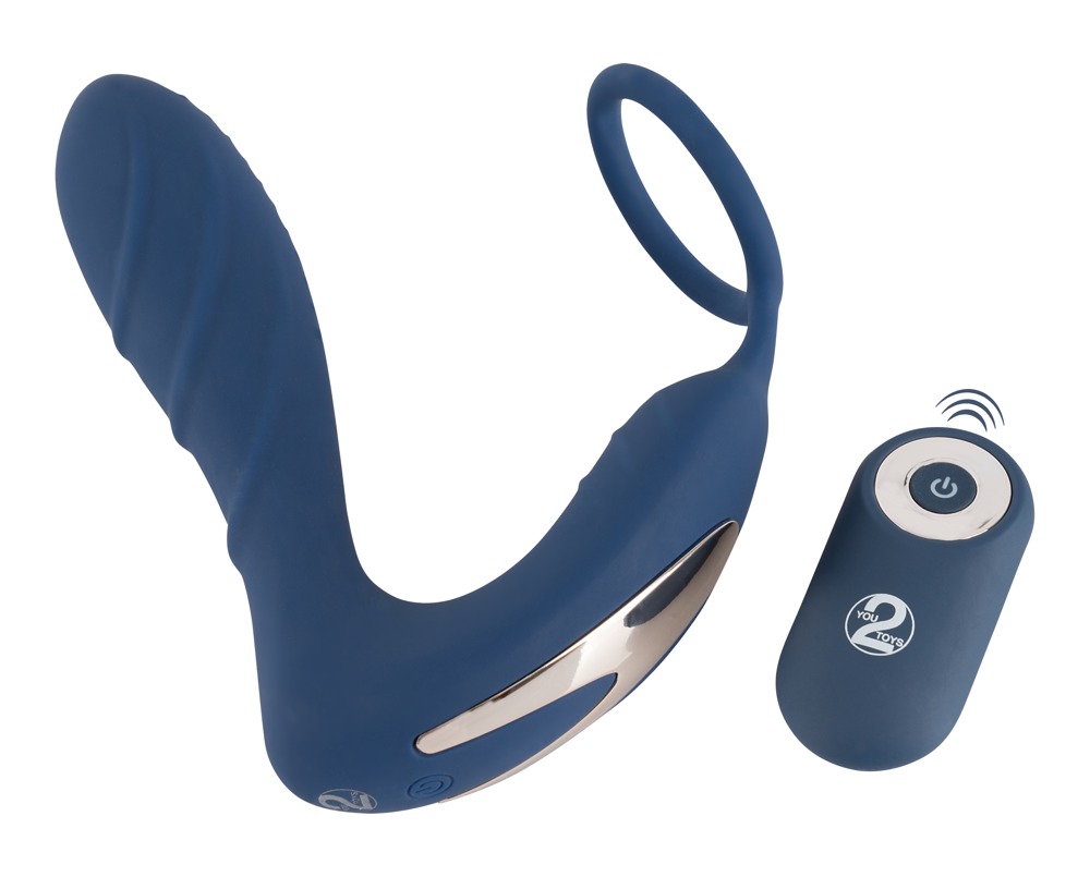 Penisring mit Vibro-Perineumreizer und Vibro-Analplug Sex-Spielzeuge online kaufen Penisring mit Vibro-Perineumreizer und Vibro-Analplug Sex-Spielzeuge online kaufen