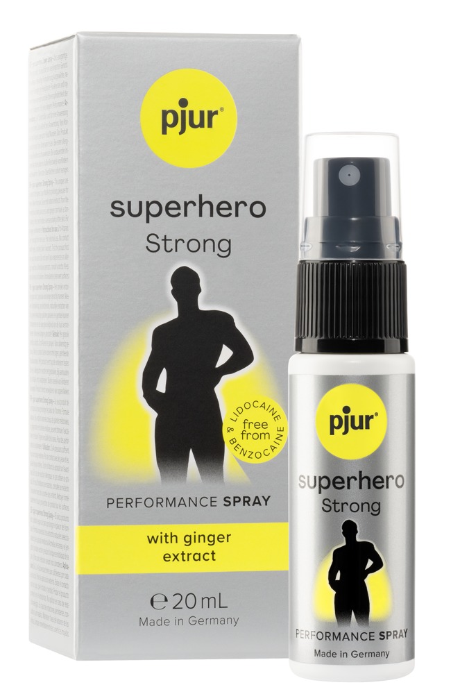 Penisspray „Superhero Strong“ zur Verzögerung Drogerie online kaufen