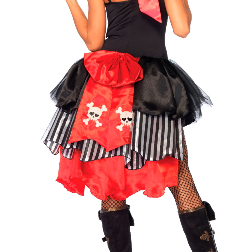 Piratenschleppe mit Totenkopf-Details Dessous online kaufen Piratenschleppe mit Totenkopf-Details Dessous online kaufen