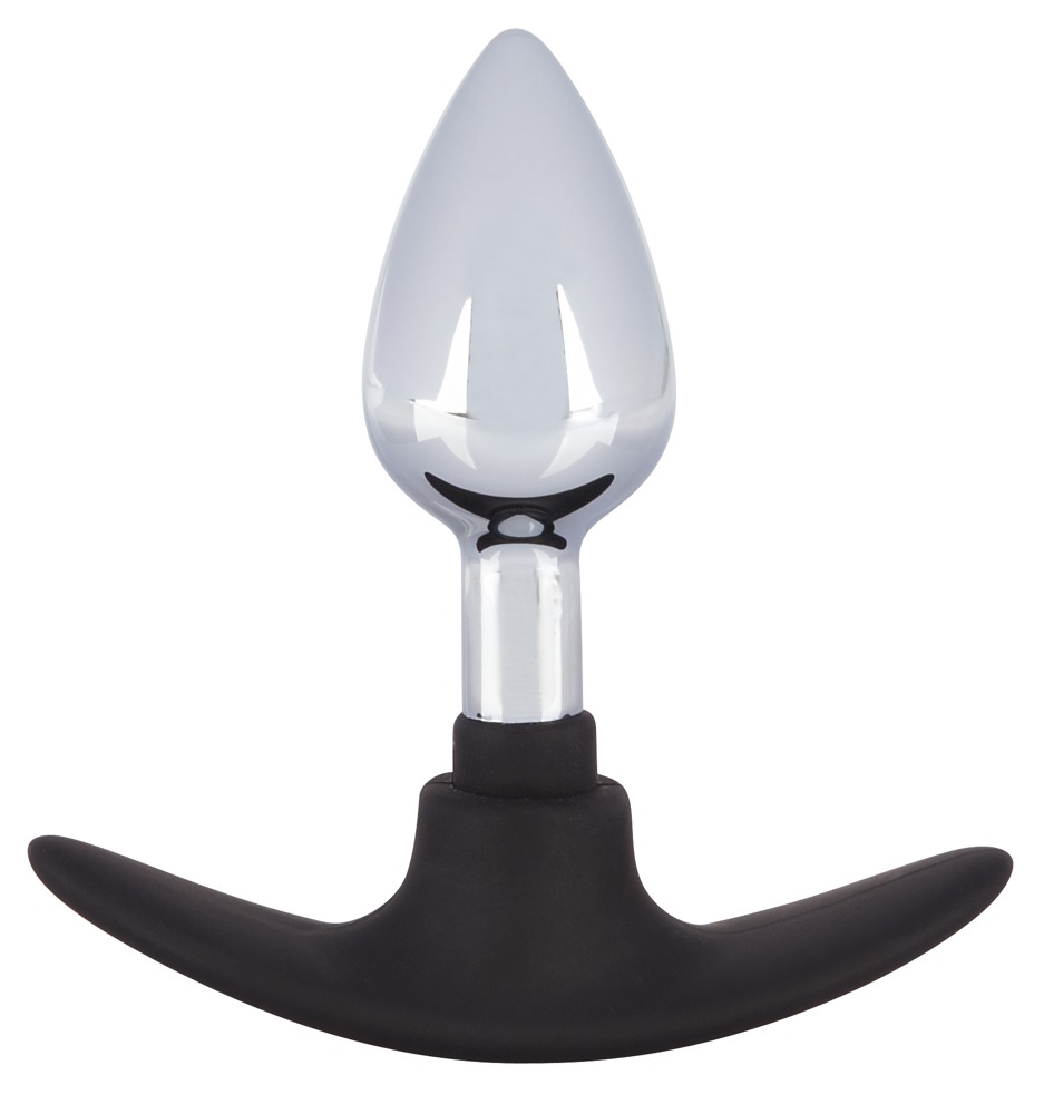 Plug „Metal“ mit analsicherem Silikon-Stopper Sex-Spielzeuge online kaufen