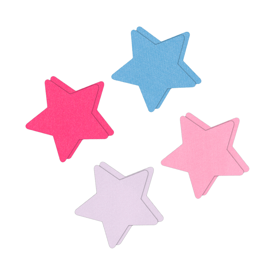 Pretty Pasties - Star, 4 Paar Dessous online kaufen