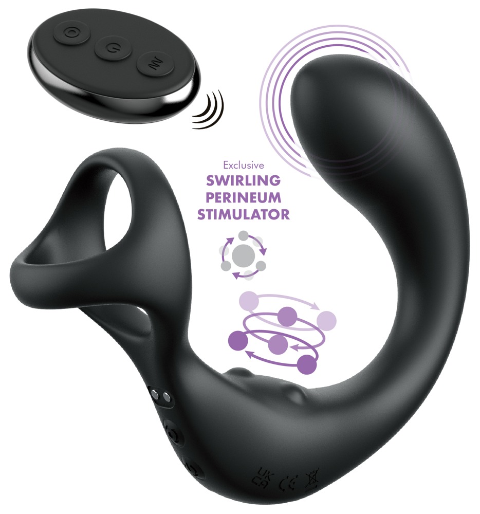 Prostata-Vibrator „Ass-Gasm Taint-Alizer“ mit Swirling Perineum Stimulator Vibrator online kaufen